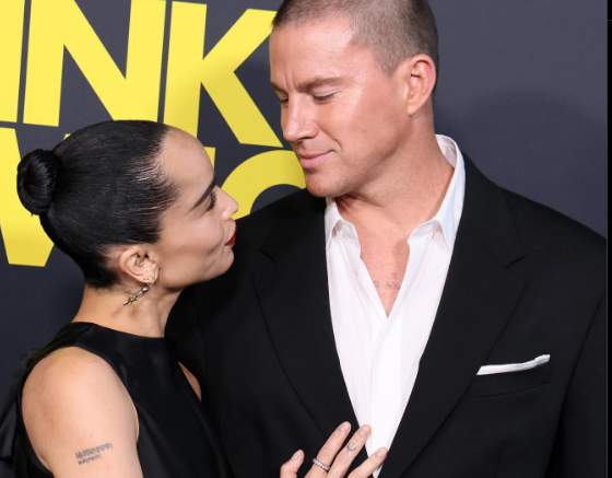 Channing Tatum and Zoe Kravitz walk the Red Carpet together | Instagram (justshared)