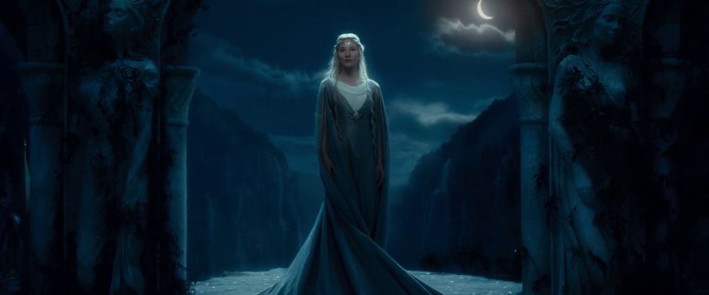 Cate Blanchett as Galadriel in The Hobbit: An Unexpected Journey 