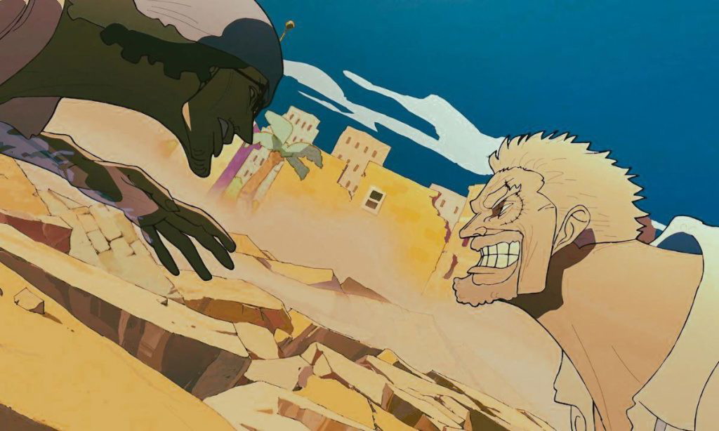 Aokiji Vs. Garp | One Piece | Toei