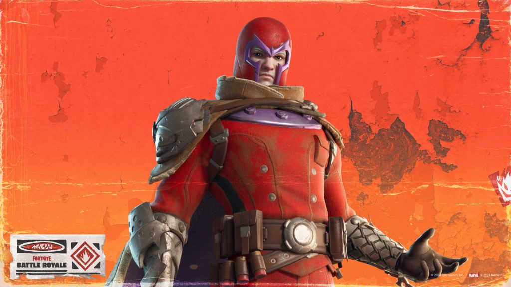 Magneto in Fortnite.