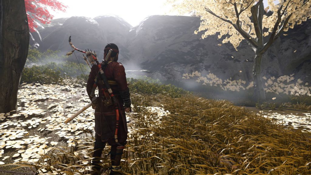 Jin Sakai in Ghost of Tsushima