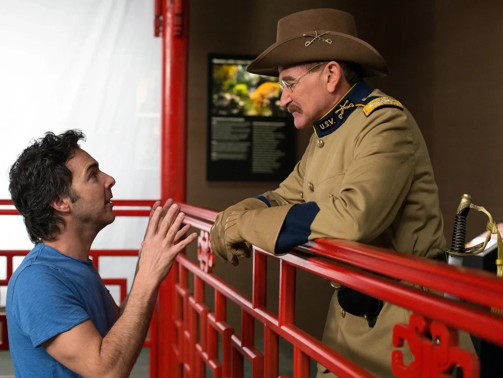 Shawn Levy with Robin Williams