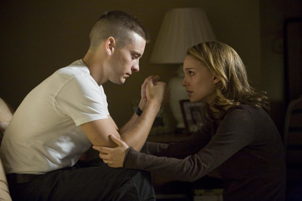 Maguire and Natalie Portman in a still from the movie. | Lionsgate.