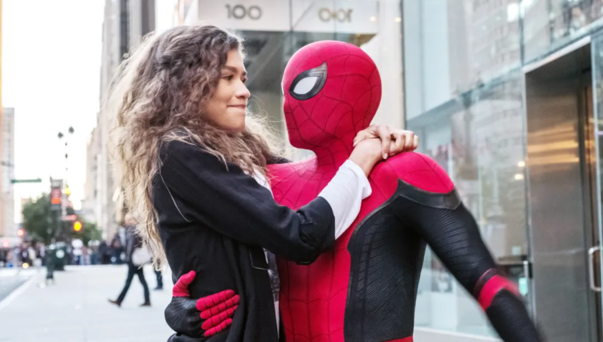 Zendaya and Tom Holland’s relationship began as co-stars in Spider-Man films. 
