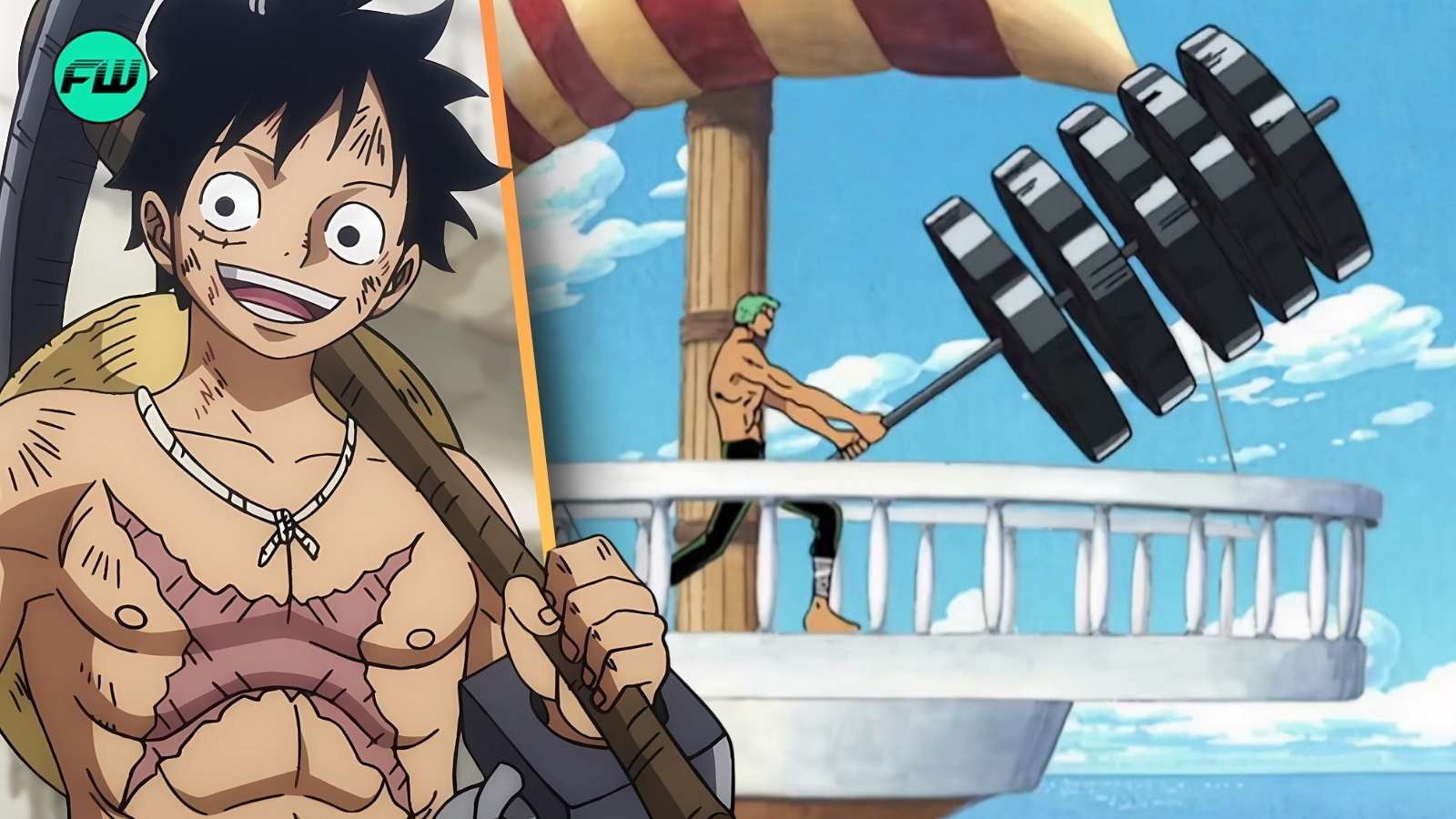 Luffy and Zoro Gym One Piece