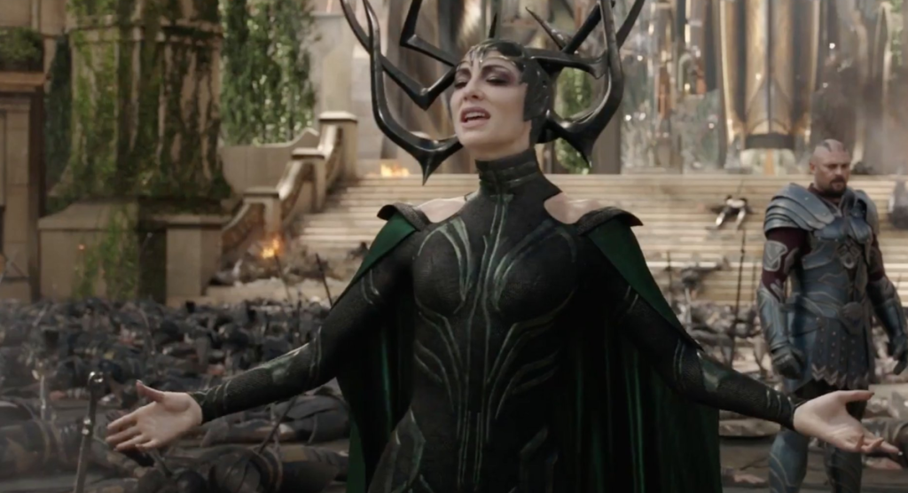 Hela in Thor: Ragnarok 