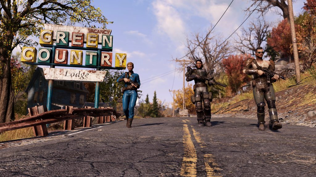 In-game screenshot from Fallout 76