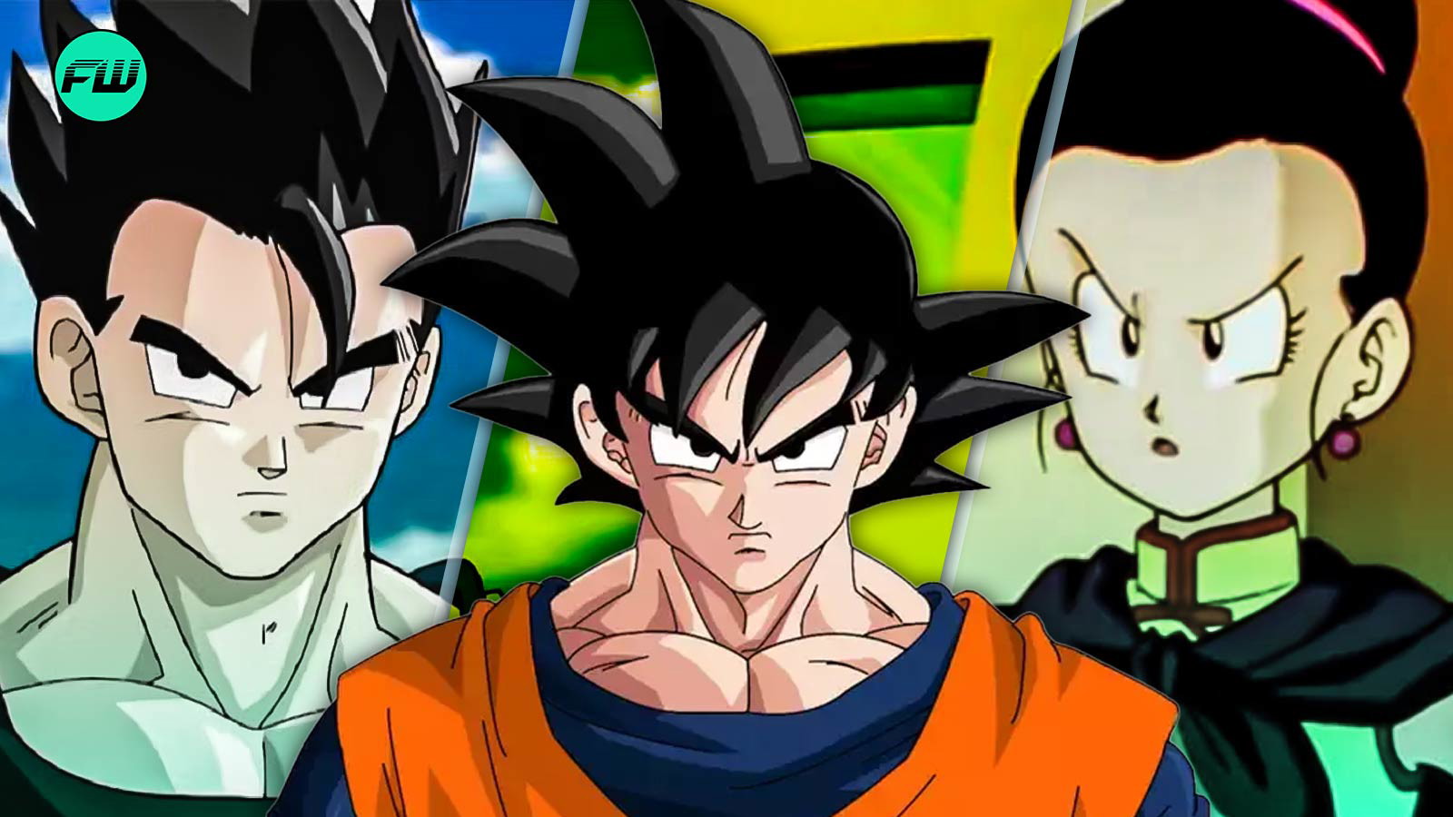 goku, gohan, chi chi