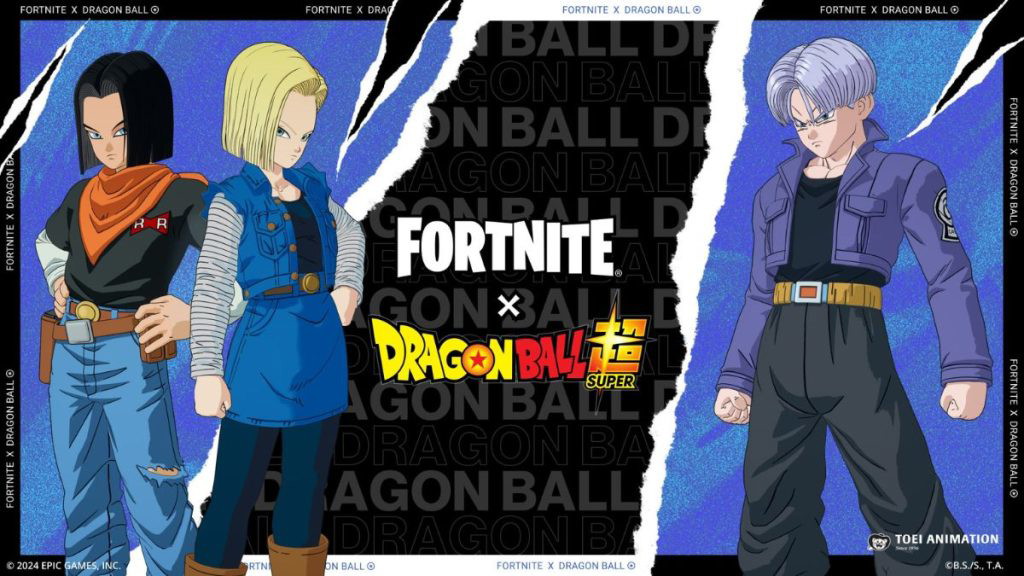 Dragon Ball skins in Fortnite