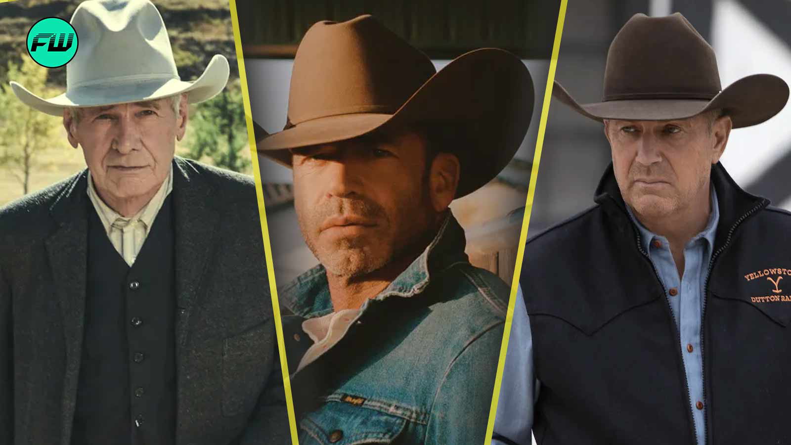 Harrison Ford, Taylor Sheridan, Kevin Costner