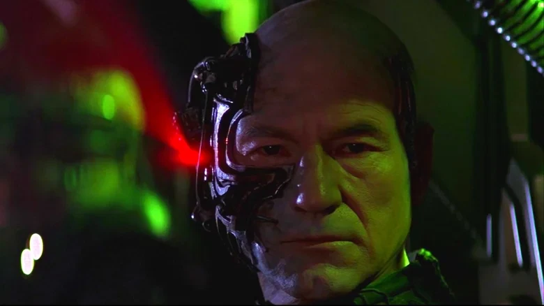 patrick stewart in Star Trek 