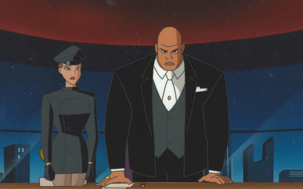 Mercy Graves in Superman: The Animated Series with Lex Luthor || Credit: Warner Brothers