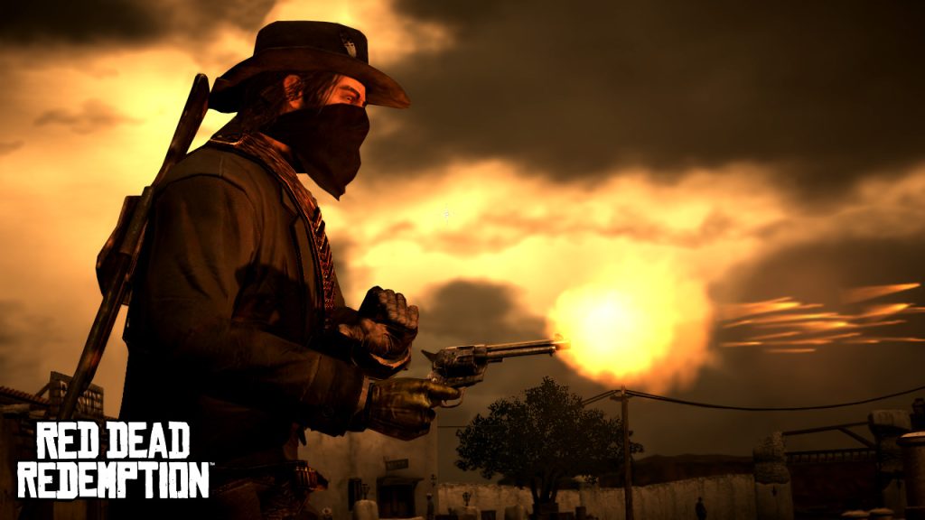 A screenshot from Red Dead Redemption