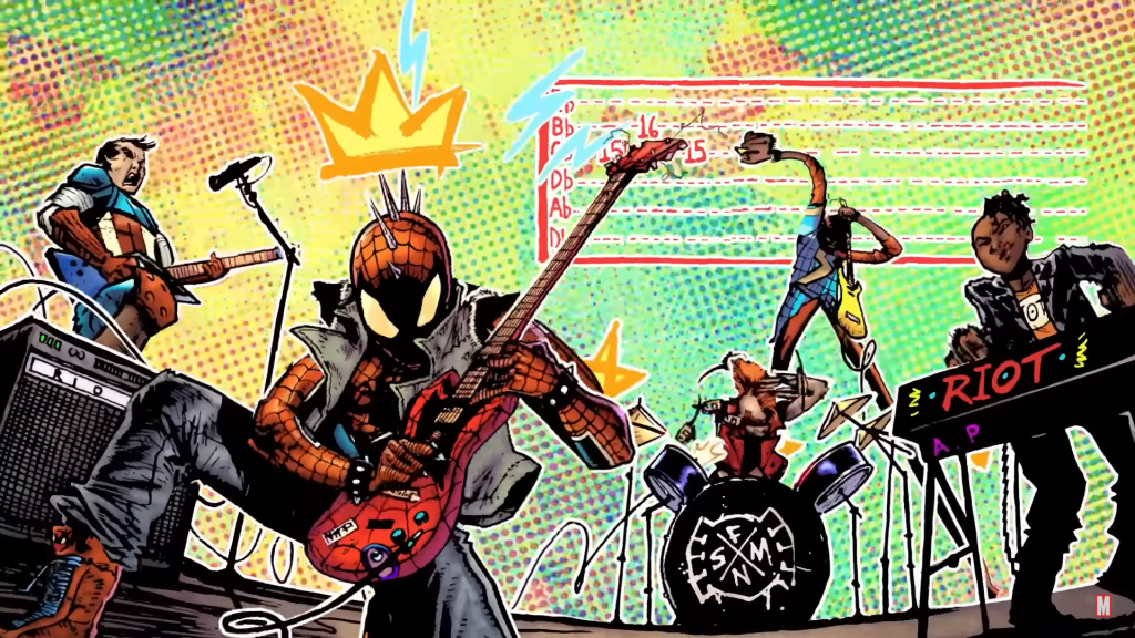 Spider-Punk: Arms Race #1 trailer.