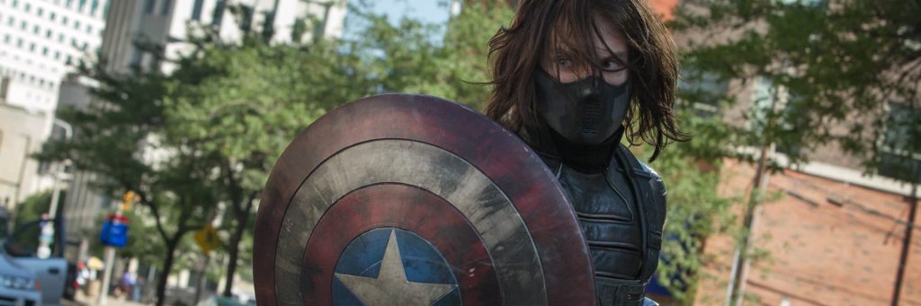 The Winter Soldier in Captain America: The Winter Solider.