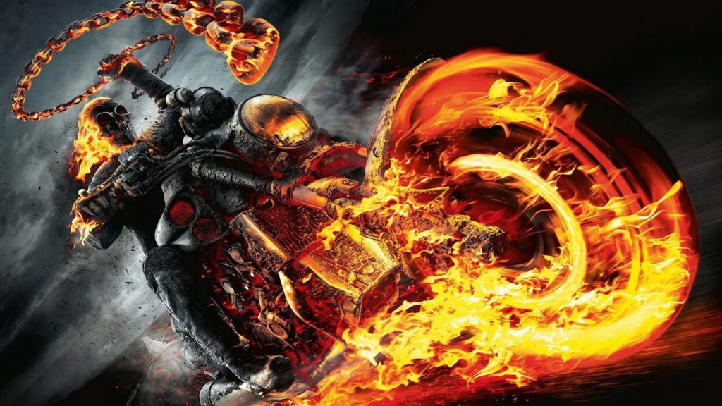 Nicolas Cage as Ghost Rider in Spirit of Vengeance (2011) (Source: Columbia Pictures)