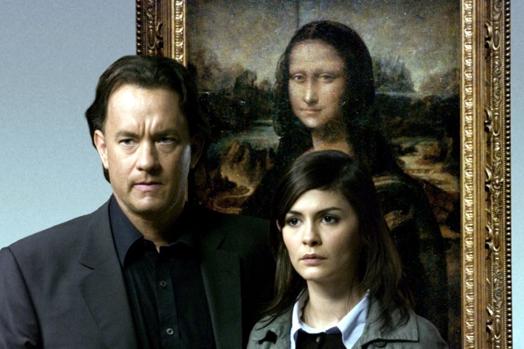 Tom Hanks and Audrey Tatau in The Da Vinci Code | Credits: Sony Pictures Releasing