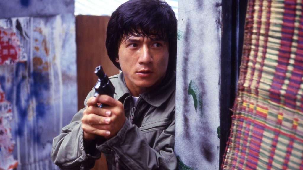 Jackie Chan as Sergeant Kevin in 1985's Police Story | Credits: Golden Way Films Ltd