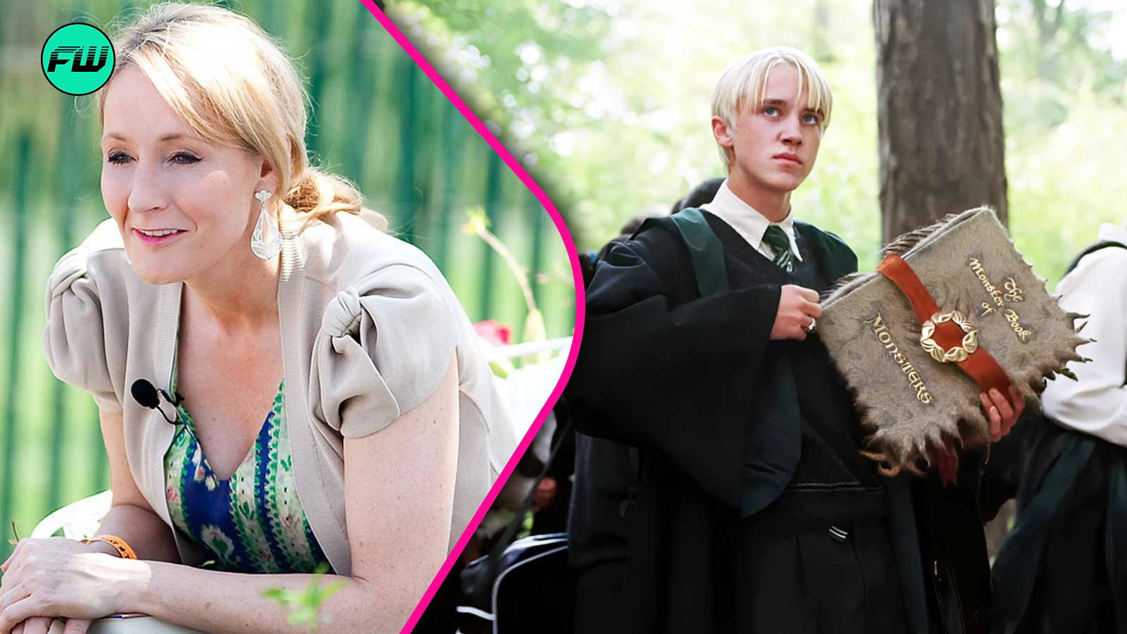 JK Rowling has always blamed Tom Felton for doing in Harry Potter what she tried with all her might to prevent with Draco Malfoy