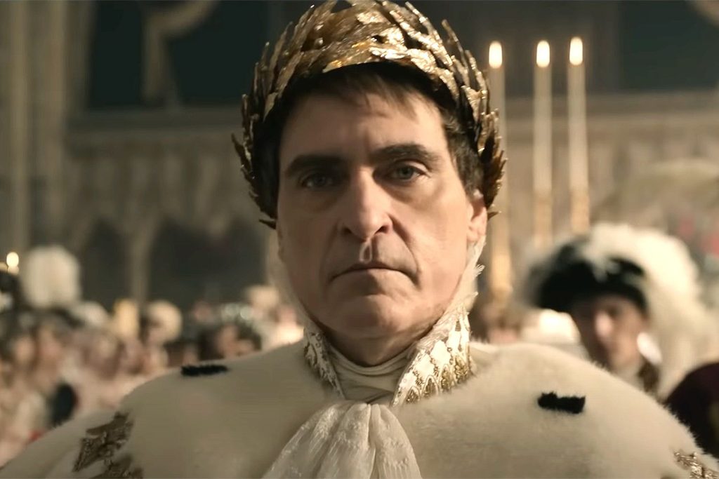 Joaquin Phoenix's Napoleon received negative reviews and flopped at the box office | Credits: Columbia Pictures