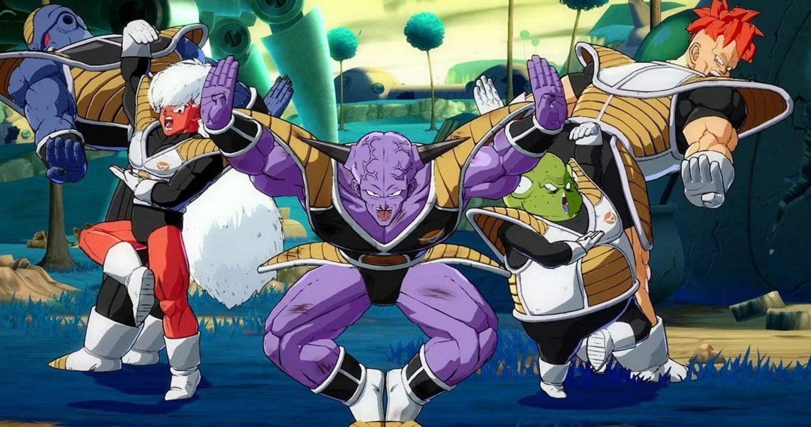 The Iconic Ginyu Force Pose | Credit: Toei Animation