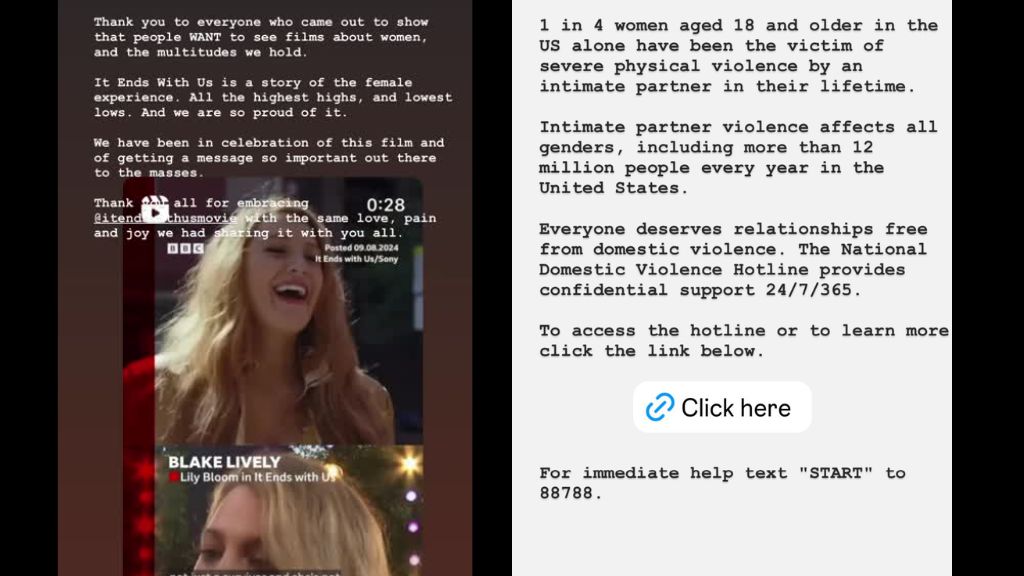 “Too little too late”: Blake Lively’s IG Story About Domestic Violence is Being Torn to Shreds By Her Fans After ‘It Ends With Us’ Drama and We Can’t Blame Them