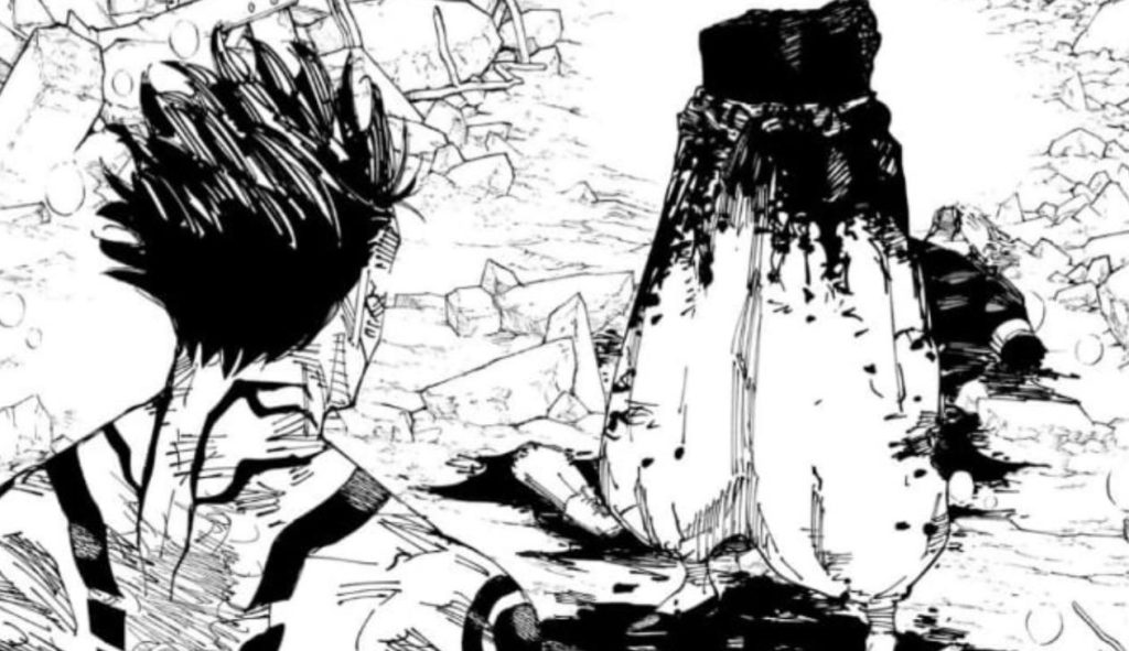 Sukuna defeating Gojo in Jujutsu Kaisen