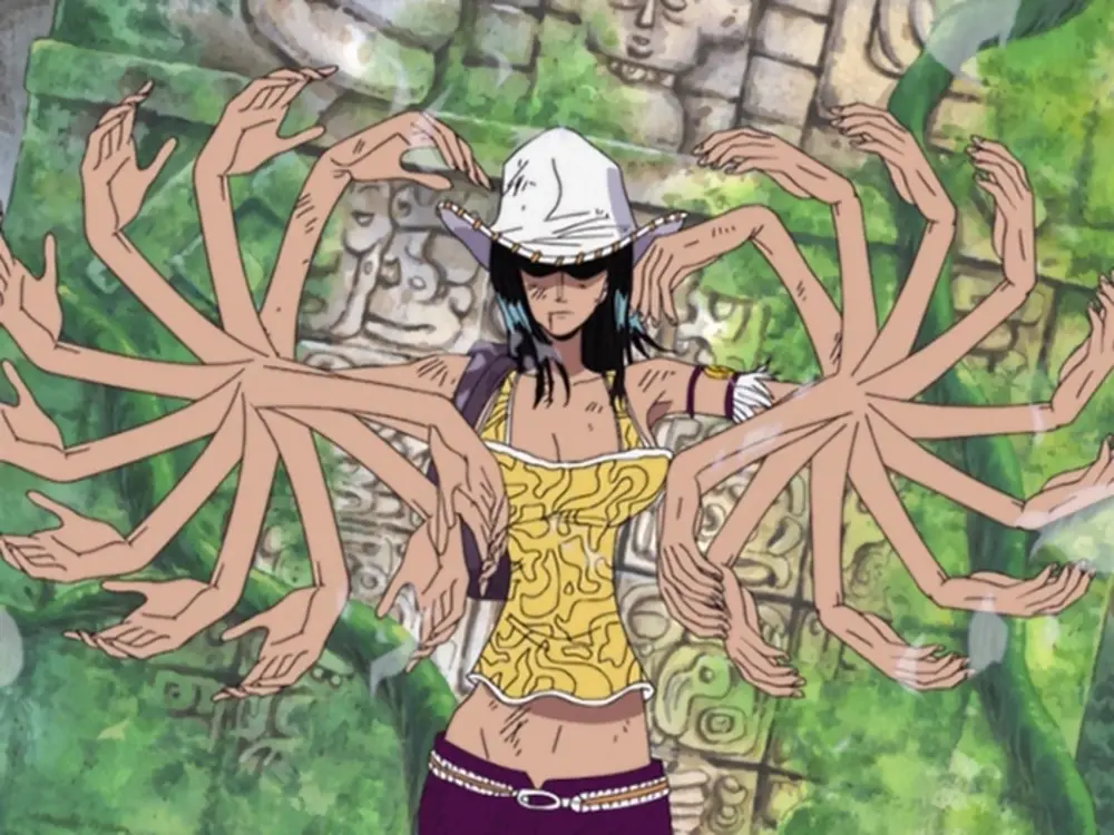 Nico Robin's Devil Fruit | Credit: Toei Animation