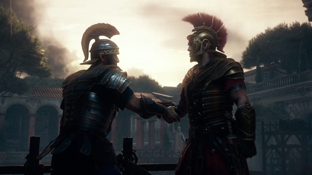 A scene from Ryse, Son of Rome's story. 