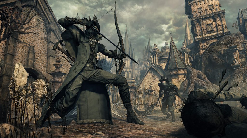 In-game screenshot from Bloodborne