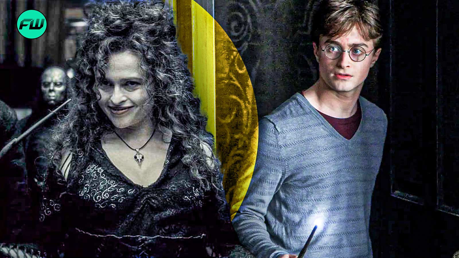 Helena Bonham Carter had the most fun filming a scene in Harry Potter with Daniel Radcliffe after torturing Emma Watson