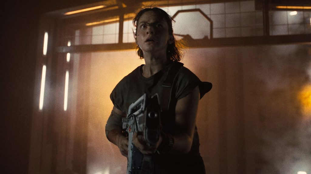 Cailee Spaeny plays an orphaned miner named Rain in Alien: Romulus | Credits: 20th Century Fox