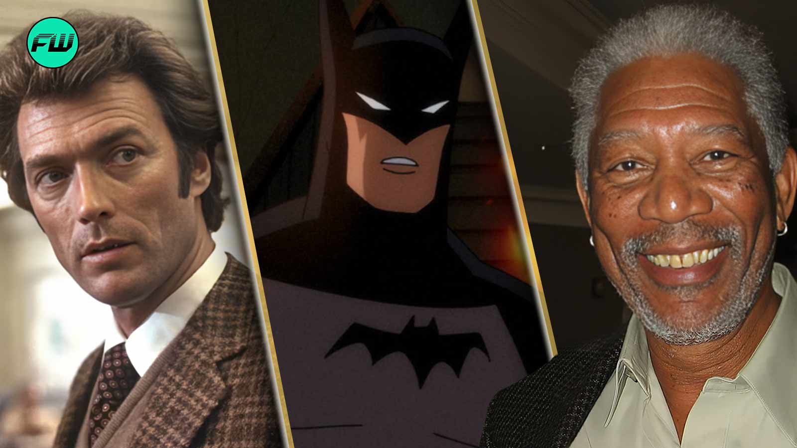 “It only comes out when you mic him up”: Morgan Freeman Revealed a Startling Secret About Clint Eastwood That Will Convince You He Was Born to Play Batman