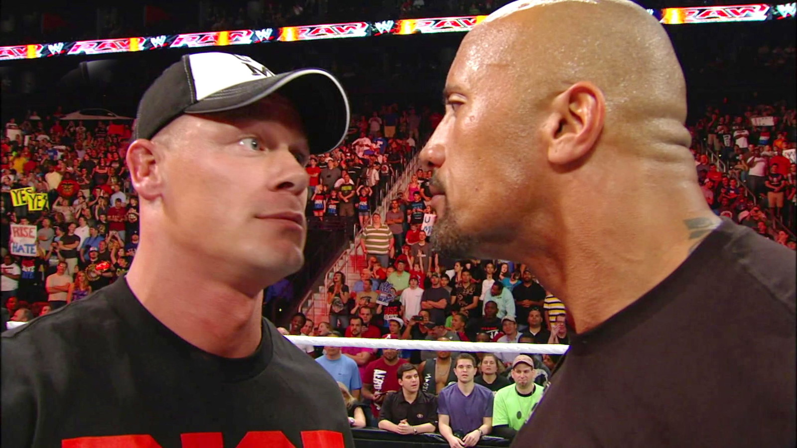 John Cena and The Rock clashed in the run-up to WrestleMania 28 | Credits: WWE