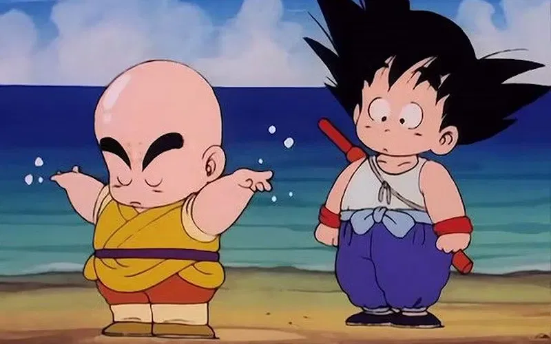 Krillin và Goku - Dragon Ball