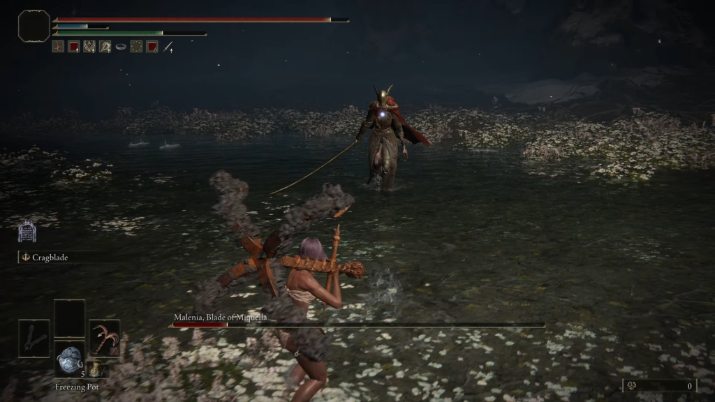 An in-game screenshot of Elden Ring from FromSoftware.