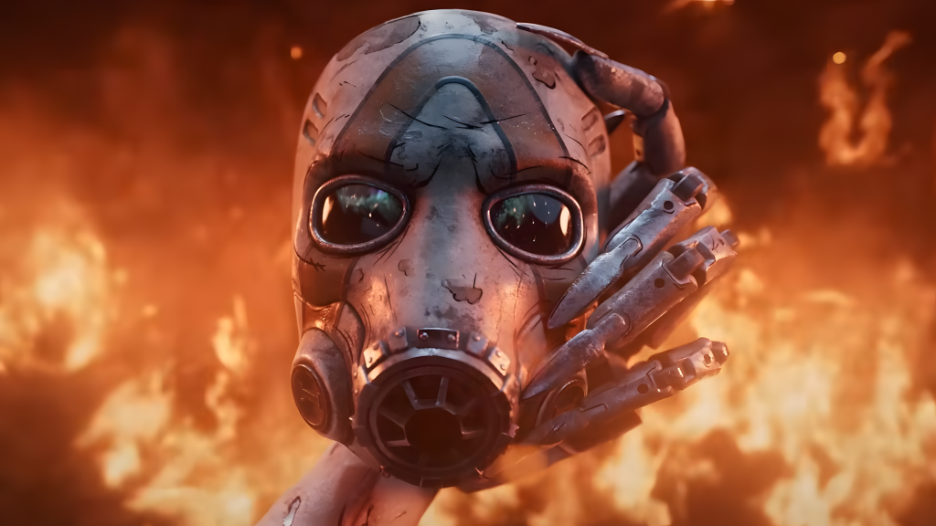 A still image from the Borderlands 4 trailer from Gearbox Software and 2K.