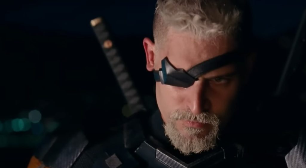 Deathstroke in Zack Snyder's Justice League 