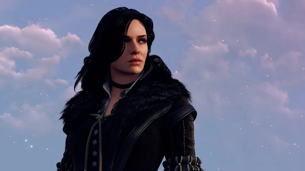 A picture of Yennefer from The Witcher 3: The Wild Hunt from CD Projekt Red.