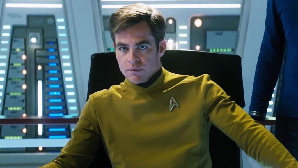 Chris Pine as James T. Kirk