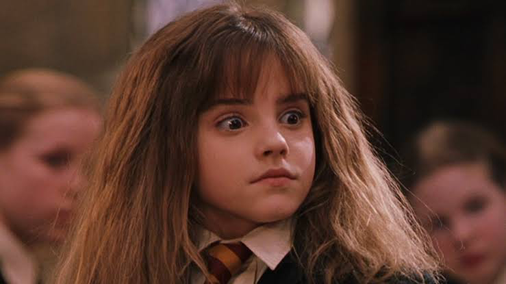 Emma Watson as Hermione Granger with bushy hair | Image: Warner Bros. 