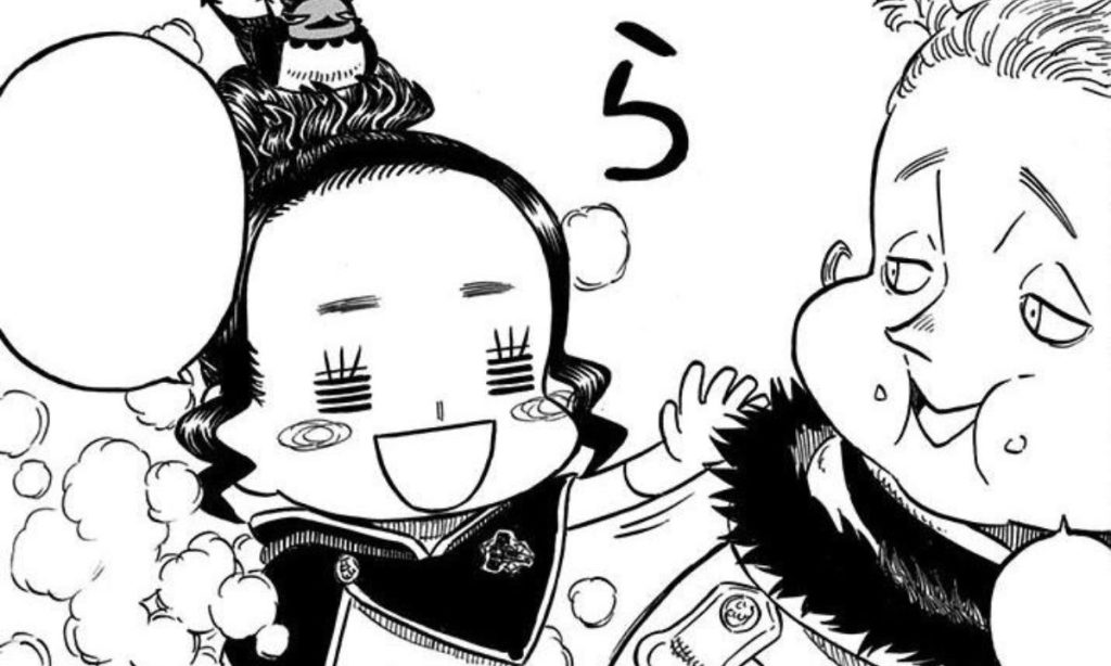 Charmy demanding food in Black Clover manga by Yuki Tabata | Credits: Viz Media