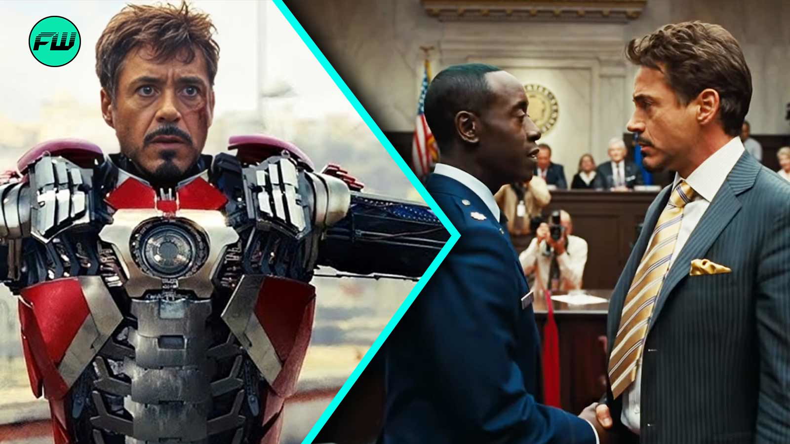 Hanging out with you is bad for our friendship Robert Downey Jr. Arguing With Don Cheadle While Tony Stark Was on Blink of Death Shouldn t Have Been Deleted From Iron Man 2