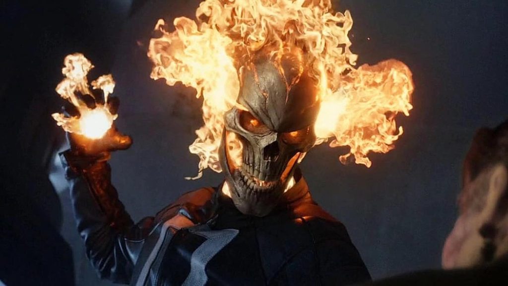 Gabriel Luna as Ghost Rider in Agents of SHIELD | Credits: ABC/Marvel Television