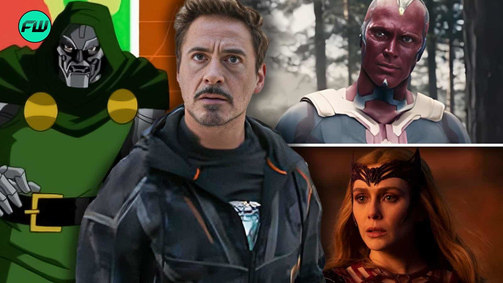 Our Suspicion About Elizabeth Olsen’s Scarlet Witch Comes True, Vision Will Not be the Only Threat That Will Make a Return While Robert Downey Jr’s Doctor Doom Comes For The Avengers