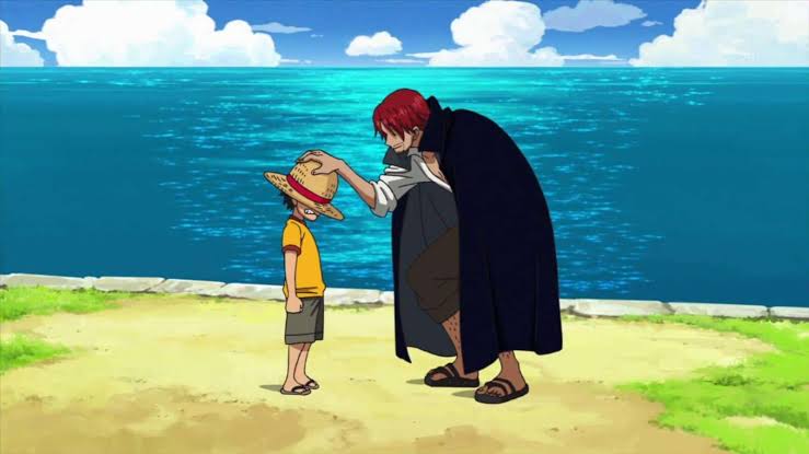 Luffy and Shanks | One Piece