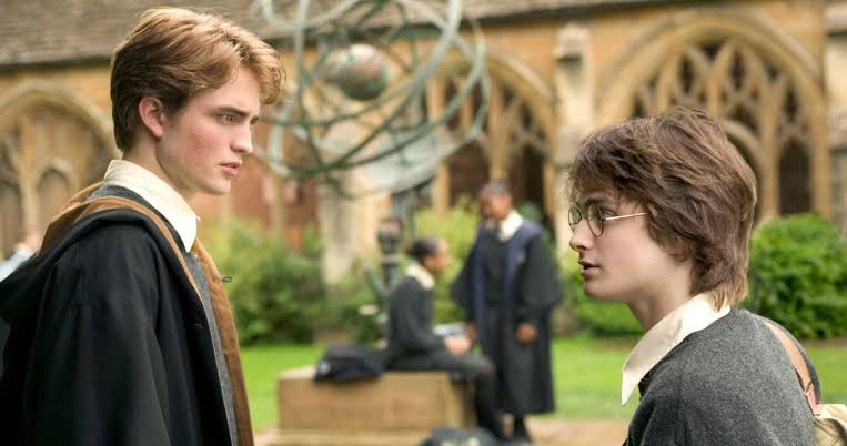 Robert Pattinson and Daniel Radcliffe in “Harry Potter and the Goblet of Fire” | Image: Warner Bros. 