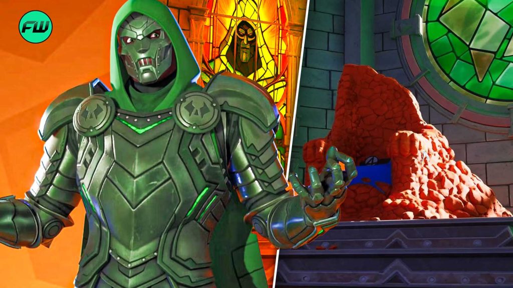 “DOOM SEES ALL”: Above the Forge In Fortnite, Doctor Doom’s Head Will Follow Players Around the Map Creepily Watching Them