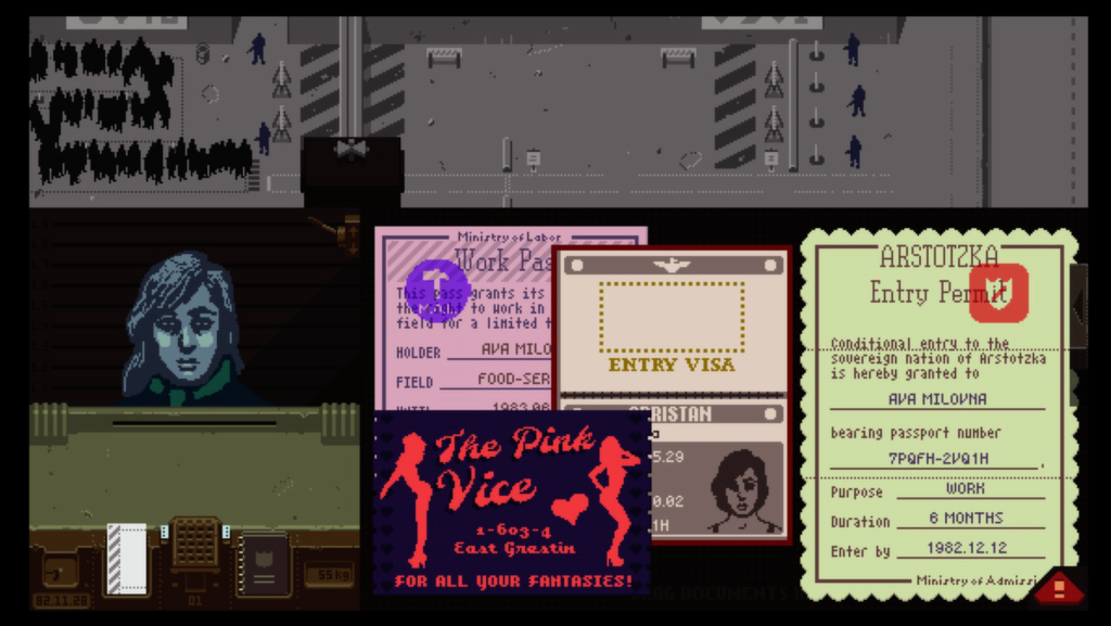 papers please screenshot