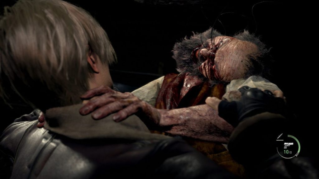 Zombie in Resident Evil 4 Remake